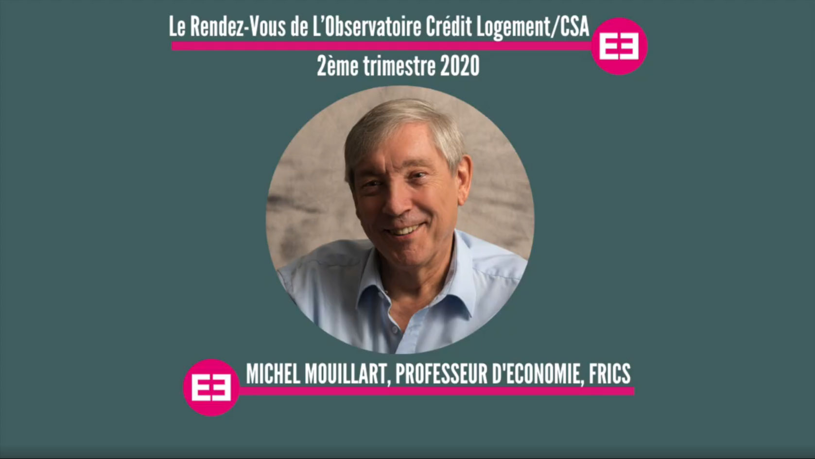Interview Podcast Michel Mouillart - 2ème trimestre 2020