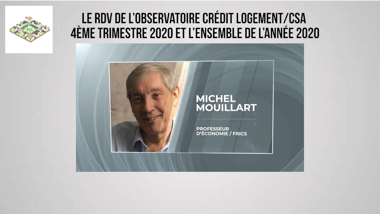 Interview Podcast de Michel Mouillart - 1/2 - 4ème trimestre 2020