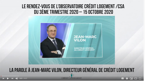 Interview podcast Jean-Marc VILON, DG de Crédit Logement